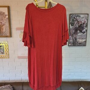 Max Studio Vibrant Red Garment